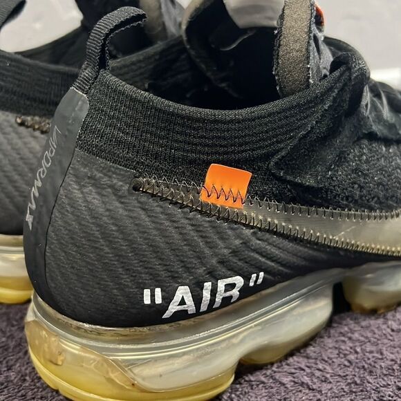 🔥🔥 Nike Air VaporMax x OFF-WHITE 2018 - AA3831-002 - Men Sz 10 - *READ* - Picture 8 of 14
